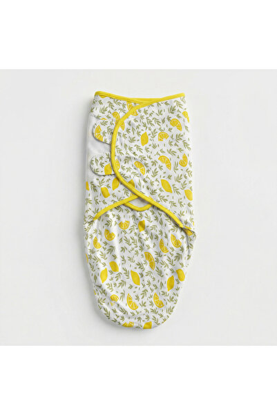 Moon Organic Swaddle Lightweight and Breathable Pack of 1- Lemon
