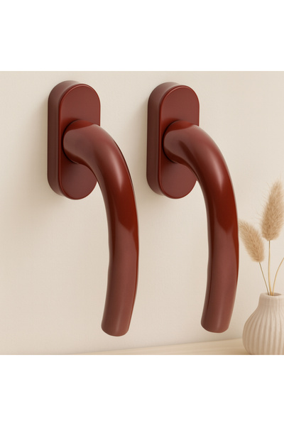 magicool Pvc Window Handle Set of 2 Brown