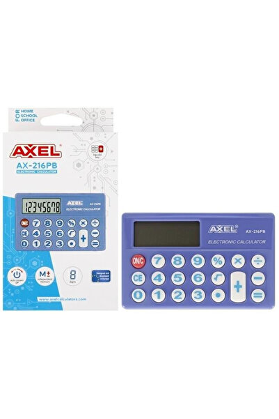 Starpak Calculator de birou Axel AX 216PB cu memorie 118x70 mm