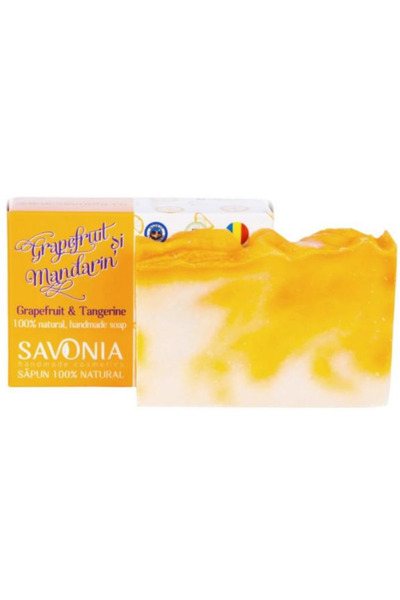 Savonia Сапун с грейпфрут и мандарина Савония, 90г