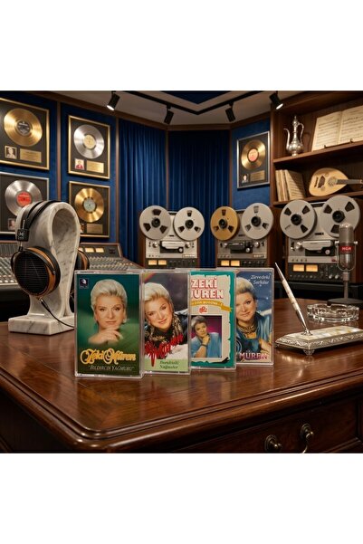 ESKİ YENİ ANTİK Zeki Müren Nostalgia Cassette Set |   4 Original Album |   Qu...