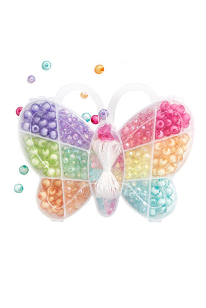 dp Craft Kit de mărgele pentru realizarea bijuteriilor "BUTTERFLY”, aproximativ 285 de piese