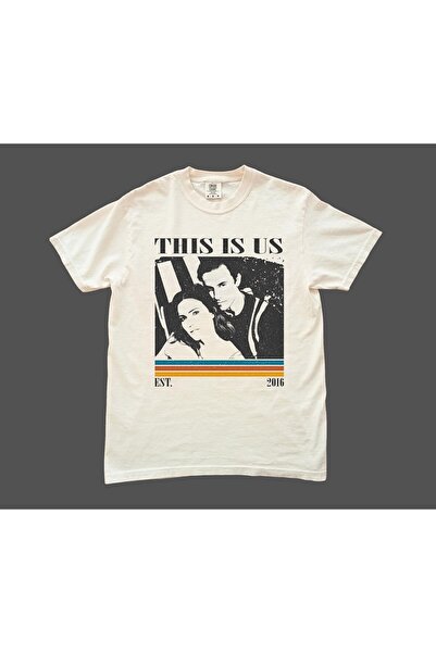 Grafftee Clothing Μπλουζάκι με στάμπα This Is Us, Unisex, Oversize