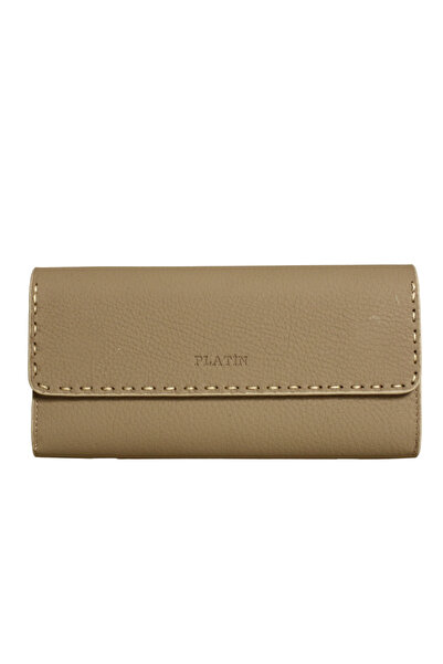Platin Mink Leather Women's Wallet
