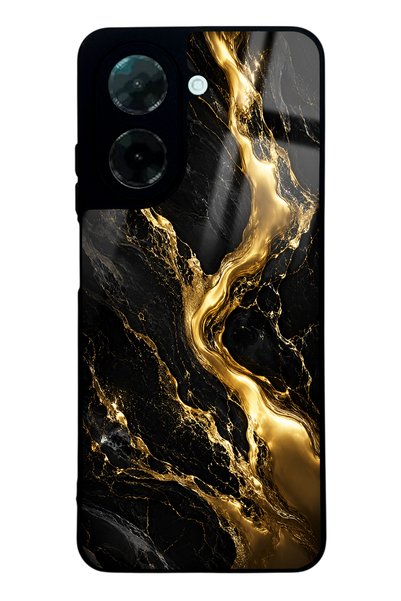 Spoyi حافظة هاتف Xiaomi Redmi A5 بتصميم ذهبي لامع