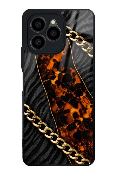 Spoyi Omix X6 Golden Eclipse Design Glossy Phone Case