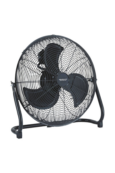 NO BRAND Βιομηχανικός ανεμιστήρας δαπέδου Telemax FE-45A1 120W μαύρος 45cm 91...