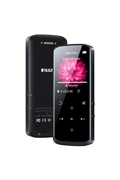 NO BRAND MP3 player RUIZU D50 με οθόνη 1.8", 16GB, Bluetooth, ελληνικό μενού,...