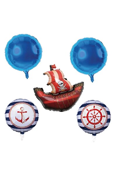 Baloane Vesele Set aniversar Mickey Mouse - 5 ANI SET30-5