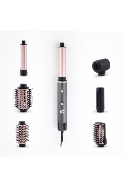 NO BRAND Airstyler 7 σε 1 IQ HD-1279 κεραμική ηλεκτρική βούρτσα με αέρα και π...