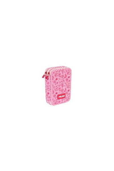Milan Penar scolar dublu compartiment multicolor cu accesorii