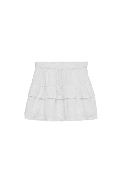 Vero Moda Fustă mini de damă 10342736 Albă