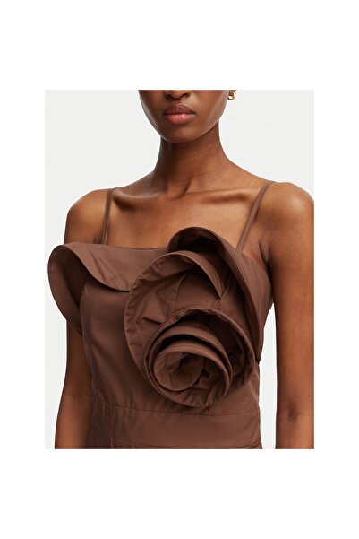 RINASCIMENTO Rochie de cocktail pentru femei CFC0128777003 Maro
