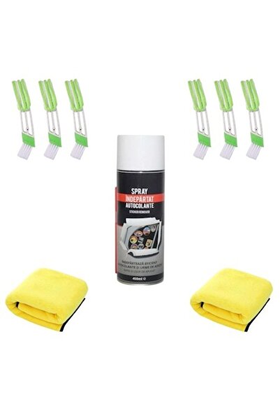 Next Accesoriu detailing 2 in 1 pensula par moale si 3 lame cu microfibra, pe...