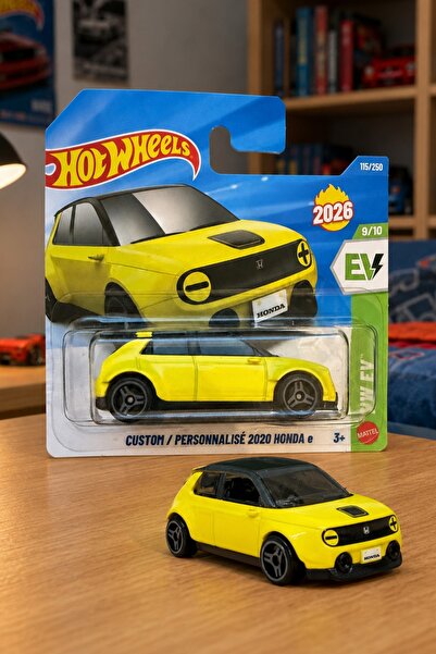 HOT WHEELS Custom 2020 Honda E - Ev Özel Seri Metal Oyuncak Araba