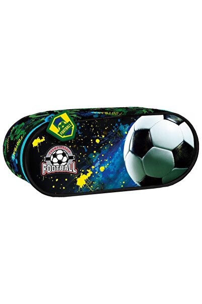 Derform Penar cu 1 fermoar, 21x9x5cm - Motiv Fotbal, P1API20