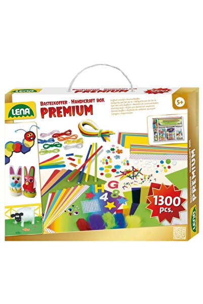 LENA Trusa creatii handmade Premium cu 1300 accesorii incluse