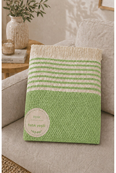 Vivesta Home 180X220Cm Cotton Straw Pattern Sofa Cover Multi-Purpose Sofa Cov...