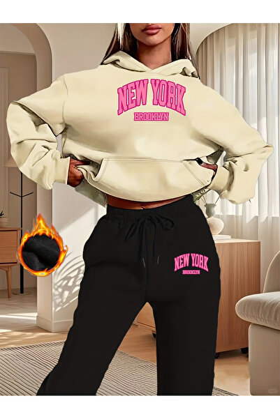 valeriae Calle 00 Premium 3 Threaded Oversize Hoodie Set Series