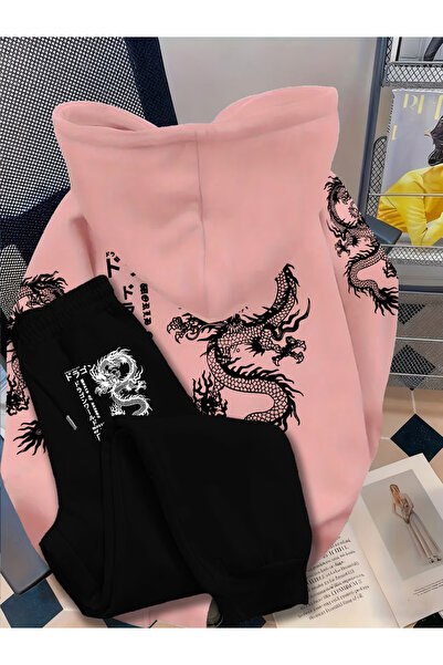 valeriae Calle 00 Deluxe Edition 3 Threaded Hoodie and Bottom Set