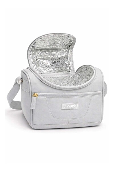 nuzki Insulated Lunch Bag with Shoulder Strap – Leakproof Thermal Food Storag...