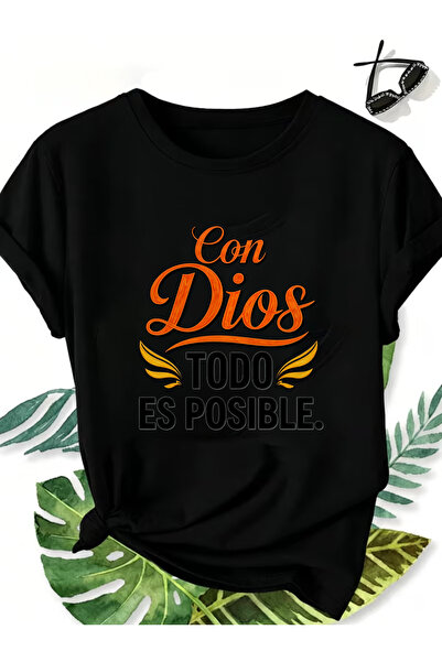 01THEONE One 100%,, Women's Round Neck T-shirt, Spring Summer Womens Clothing...