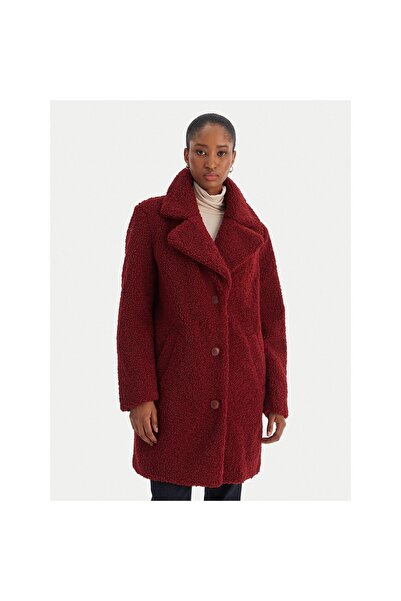 Vero Moda Piele artificială de oaie pentru femei 10289938 Bordeaux