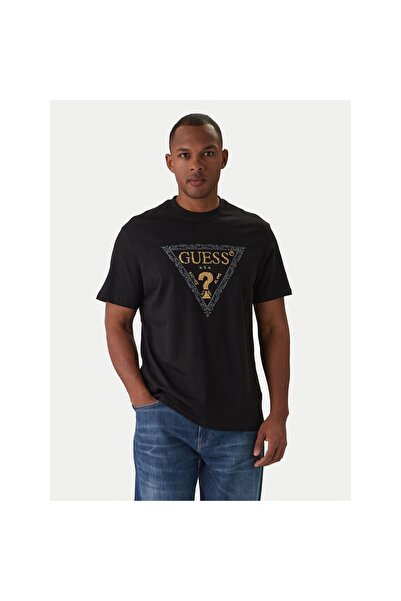 Guess Tricou bărbătesc M6RI15I3Z14 Negru