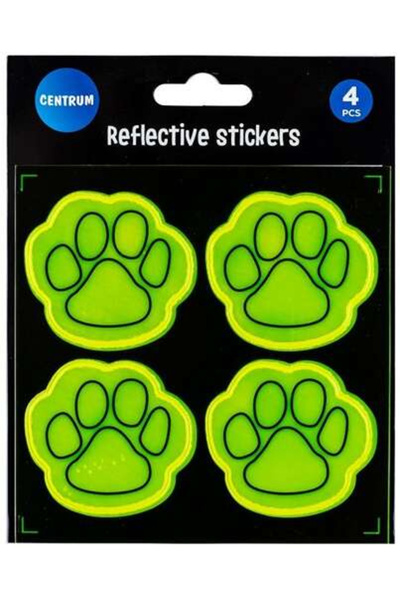Centrum Set 4 Stickere Reflective Centrum, Motiv Labute Caine, 11x11cm