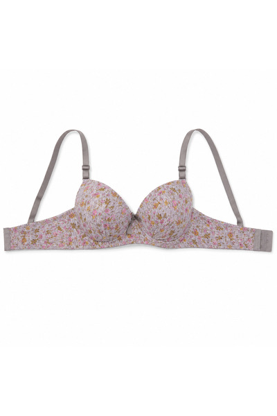 Generic Bra with Floral Design, Size 52/120 cm |   Adjustable Straps, Two Hoo...