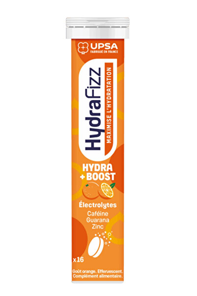 UPSA HYDRAFIZZ Hydra + Boost Ηλεκτρολύτες με Γεύση Πορτοκάλι, 16 Αναβράζοντα ...