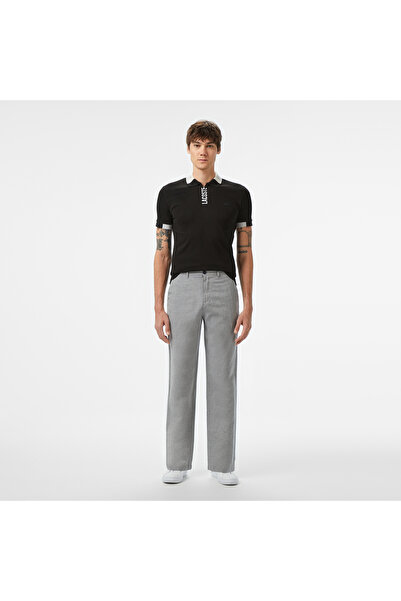 Lacoste Keten Karışımlı Pantolon