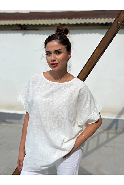 ROKH Women's Linen 100% Cotton Casual Bohemian Italian Summer Linen