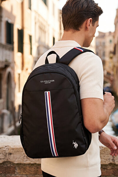 U.S. Polo Assn. حقيبة ظهر مدرسية للجنسين من US Polo Assn PLCAN 25045-25046-25...