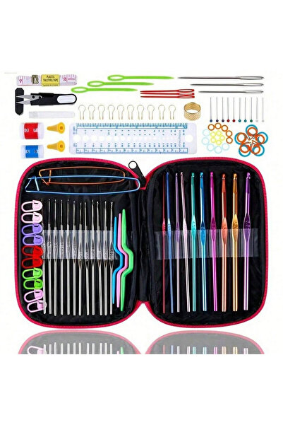 OEM Crosete din metal pentru tricot, set 100 buc