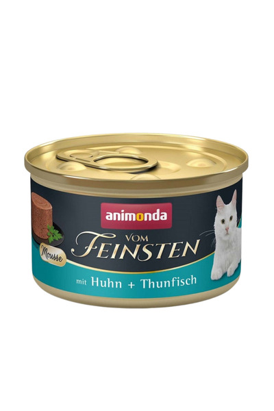 Animonda Vom Feinsten Tavuklu ve Ton Balıklı Yetişkin Kedi Konservesi 85 GR