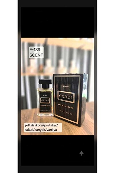 E-139 Scent Erkek parfüm 50ml