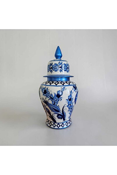 sema çini Handmade Porcelain Shahküp 20 cm Vase