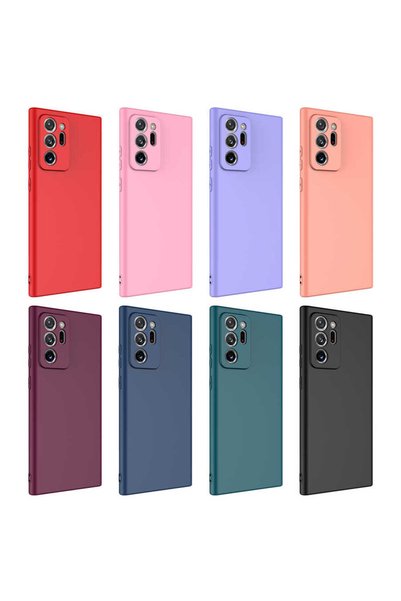 zore Galaxy Note 20 Ultra Case Soft Silicone Camera Protected Launch Brsa