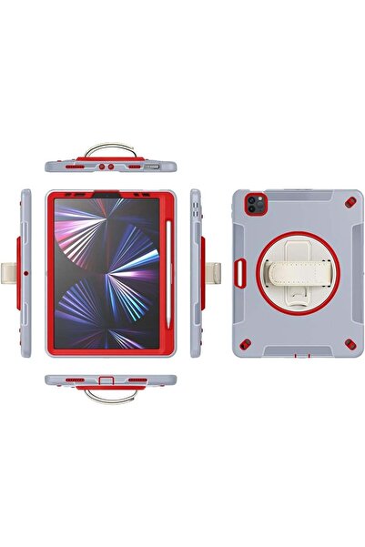 SIGLOO Husă Clamshell Shockproof cu folie și suport pentru iPad Air 4/5 10.9 ...