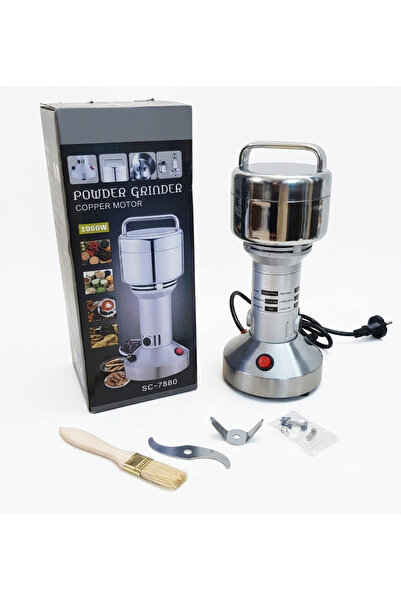 Generic 1000W High-Performance Stainless Steel Powder Grinder