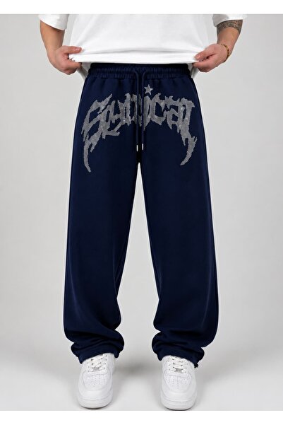 zaee Syncl Stoned Baggy Adjustable Leg Sweatpants