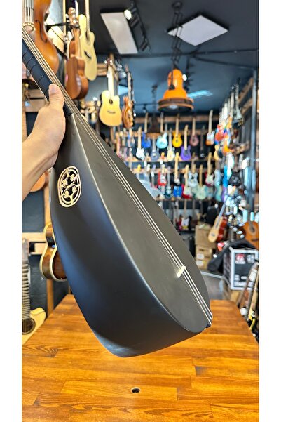 PENA MÜZİK Kısa Sap Mandolin Kasa Yarı Profesyonel Maun Bağlama 40 Tekne Jak ...