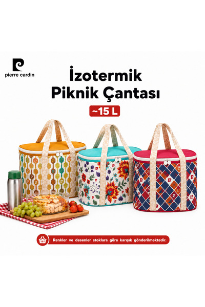 Pierre Cardin Isothermal Picnic Bag 15 L Thermal Bag Camping Beach