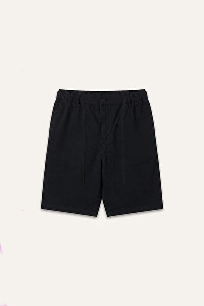 DeFacto Relax Fit Elastic Waist Ecru Bermuda Shorts H7661Ax26Hs