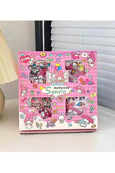 SANRIO 100 قطعة. مجموعة ملصقات كاواي ماي ميلودي - ملصقات زخرفية متنوعة للمجلا...