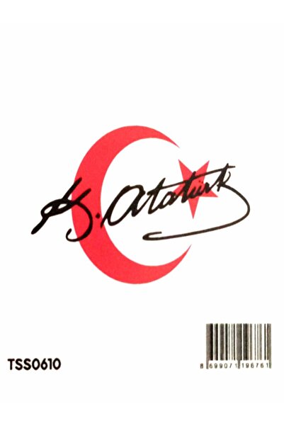 ekstrafix The Sticker Story K.Ataturk Signature Tss0610 Personification Stick...
