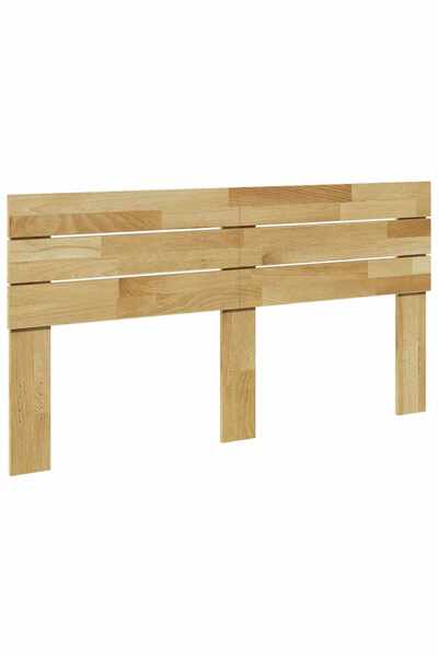 vidaxl Tăblie de pat 140 cm lemn masiv de stejar