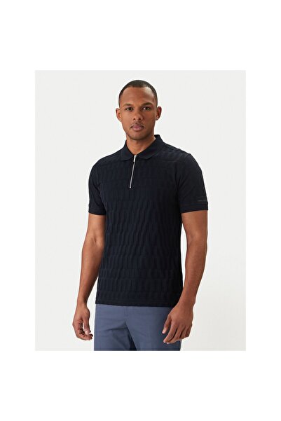 Karl Lagerfeld Polo bărbați 745008-562203 Bleumarin