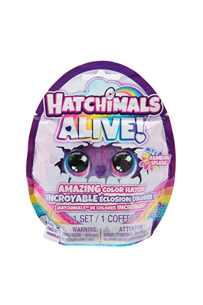Hatchimals Figurina surpriza in ou, Alive, Rainbow Splash, 6069900